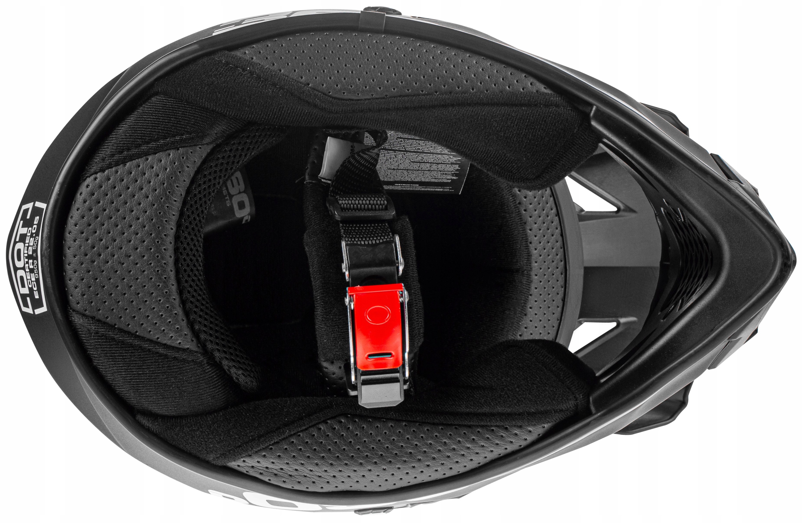 KASK CROSSOWY ENDURO MOTOCYKLOWY ATV MTB NA QUADA LEKKI HOMOLOGACJA FLUO S Typ Cross / Enduro