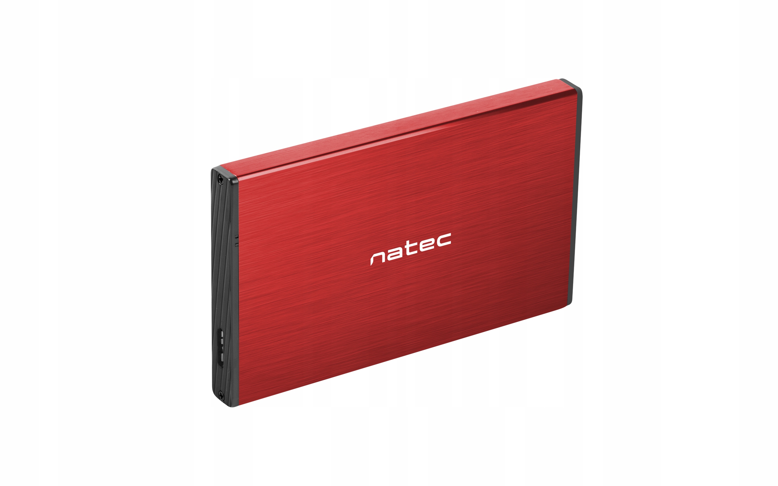 DYSK ZEWNĘTRZNY 500GB USB 3.0 HDD PAMIĘĆ METALOWA OBUDOWA | CZERWONY Model Natec Rhino 500