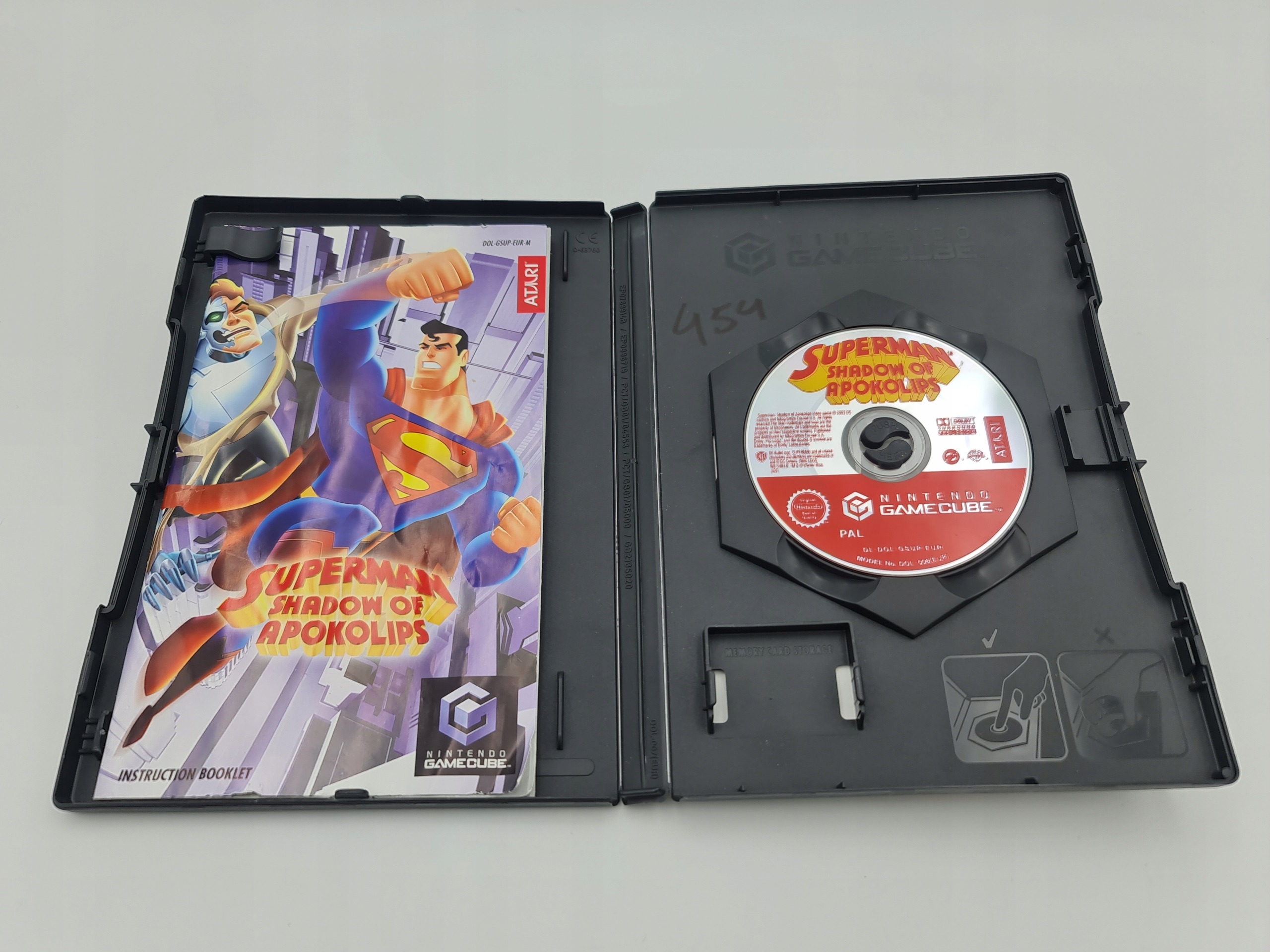 NINTENDO GAMECUBE SUPERMAN SHADOW OF APOKOLIPS Platforma Nintendo GameCube