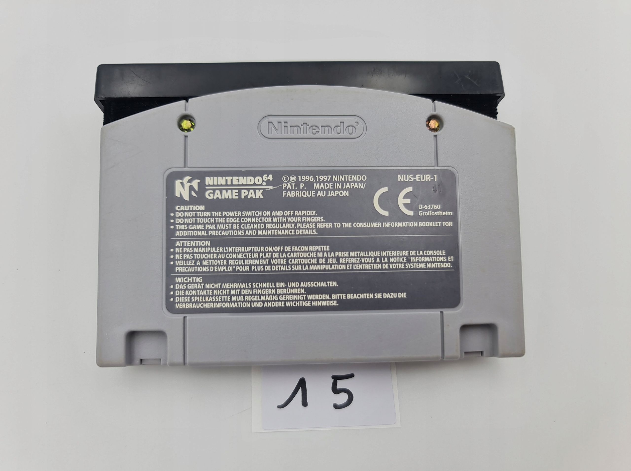 NINTENDO 64 WETRIX Producent Nintendo