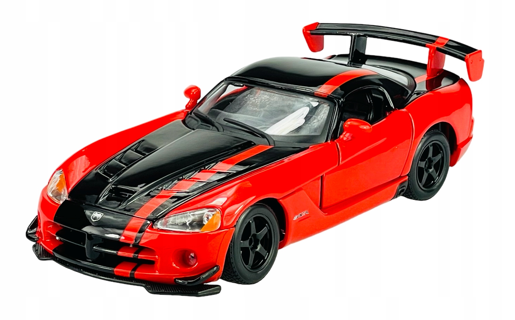 Bburago Dodge Viper Srt 10 Acr Červená 1:24 Nový Kovový Model 22114