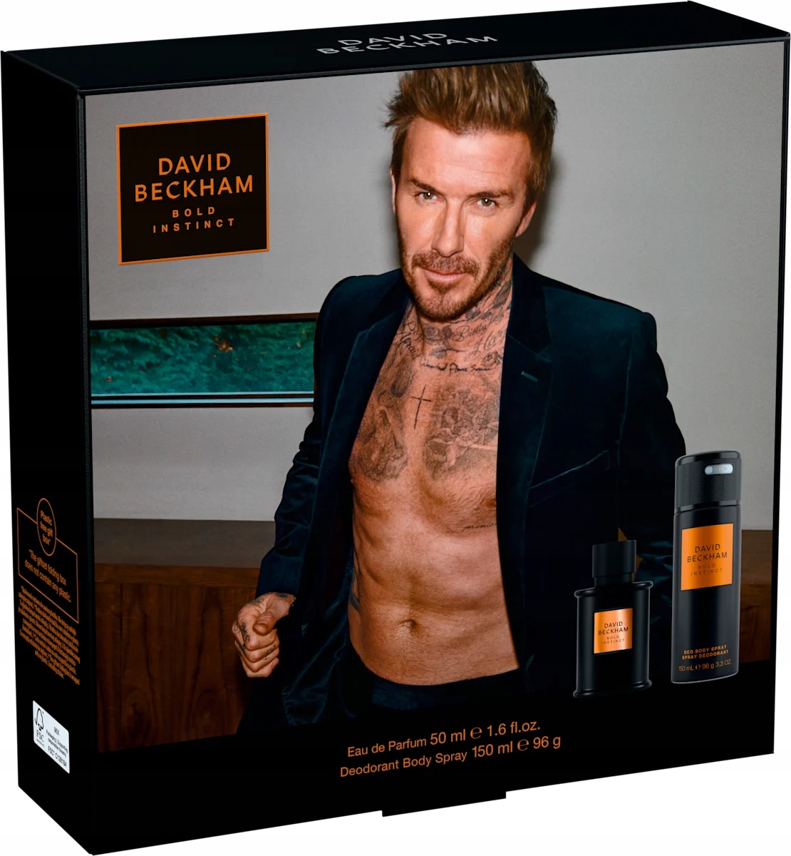 David Beckham Bold Instinct Edp Deo Zestaw Upominkowy