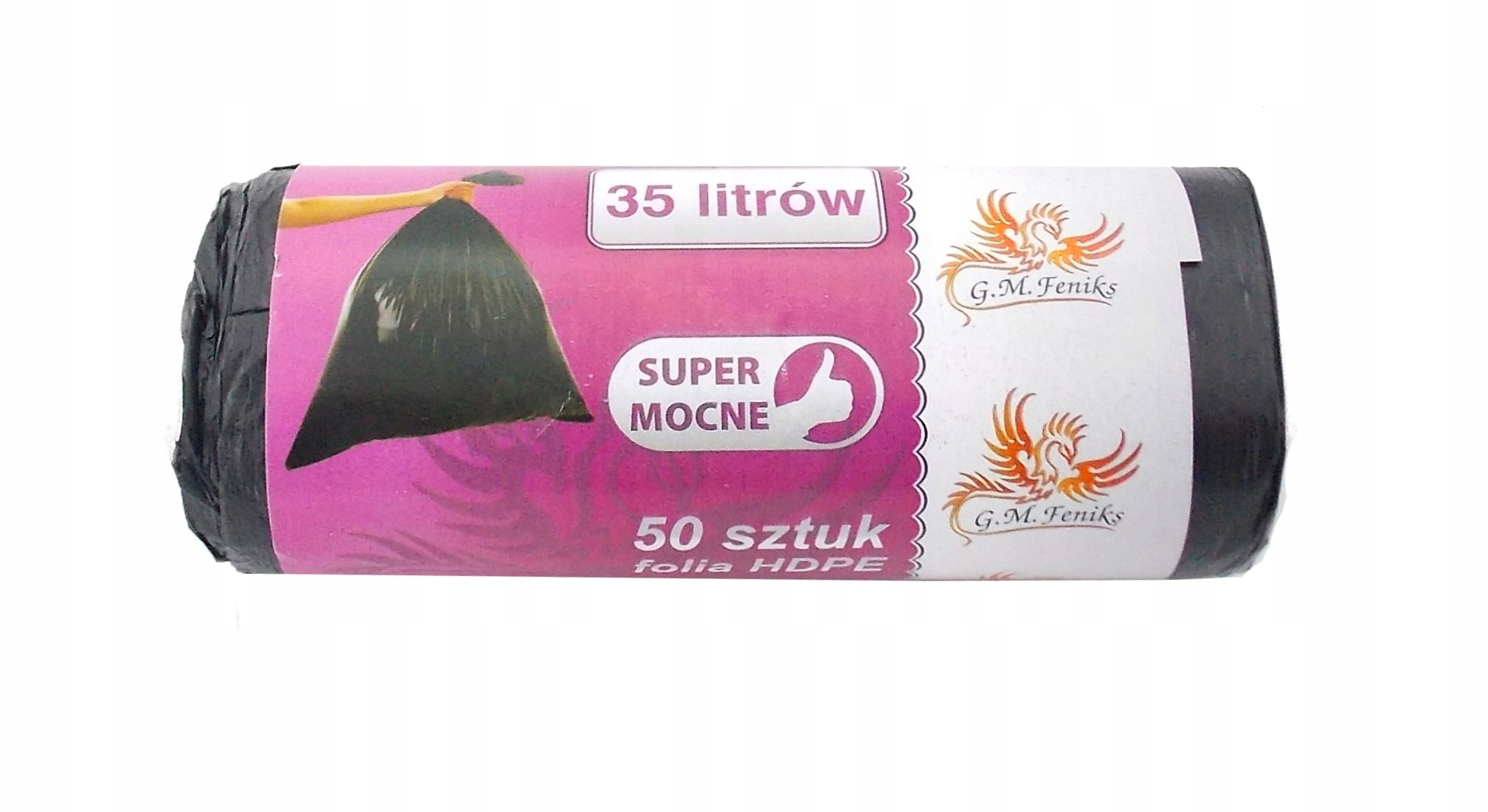

Worki na śmieci czarne 35l 50szt