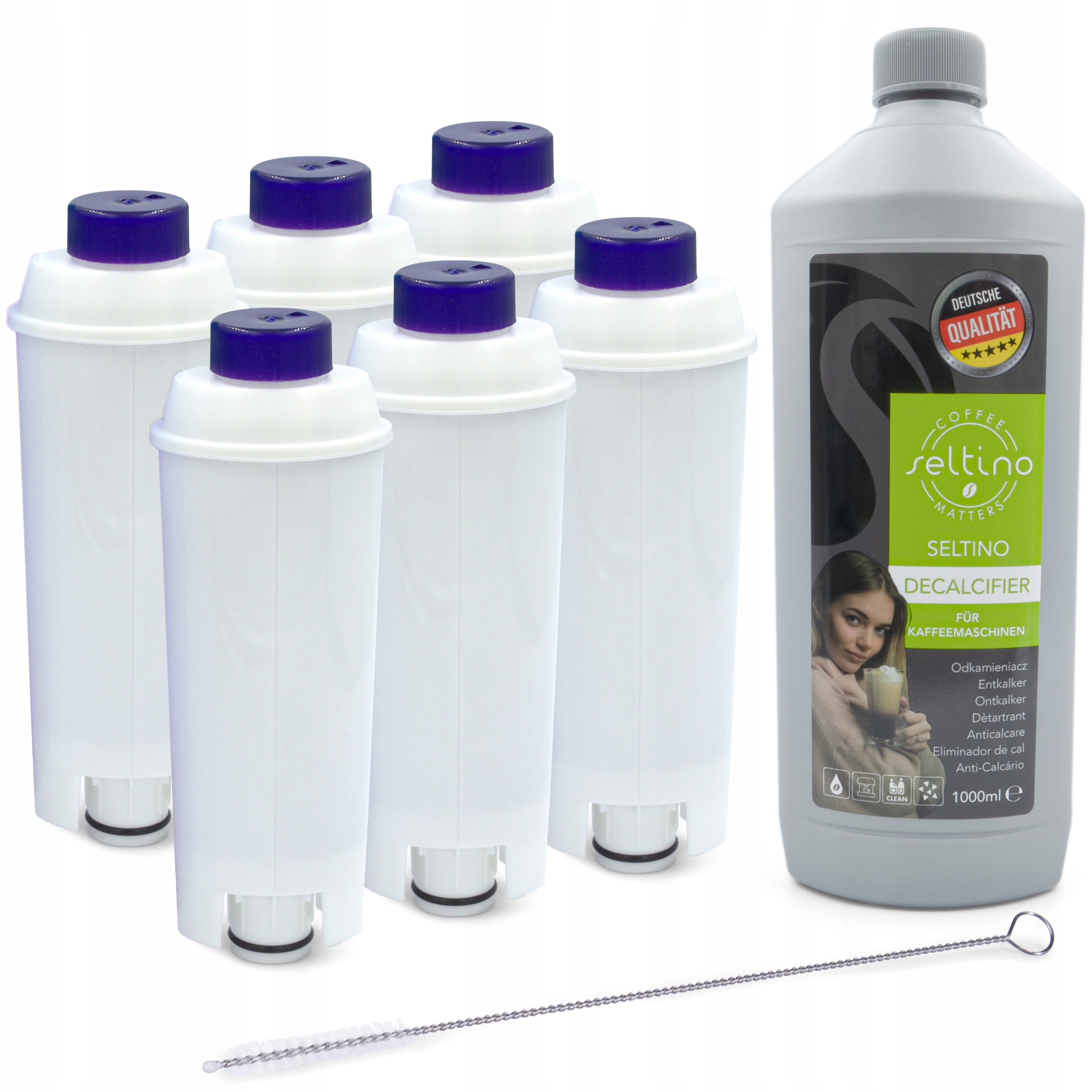 

6x Filtr wody do ekspresu Delonghi Dinamica płyn