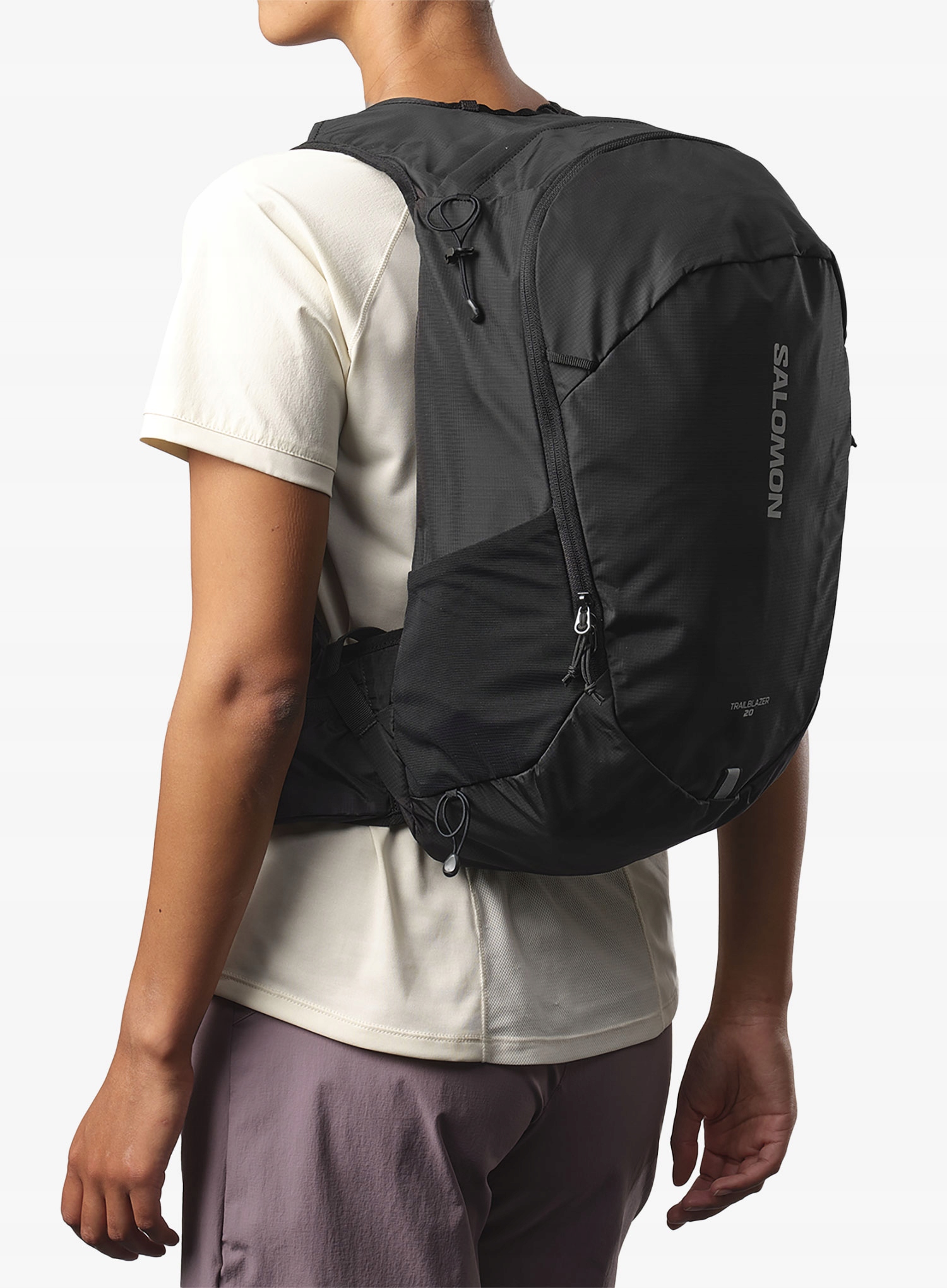 SALOMON Trailblazer 20 Plecak Turystyczny Unisex Lekki Wygodny Czarny — miniatura 12
