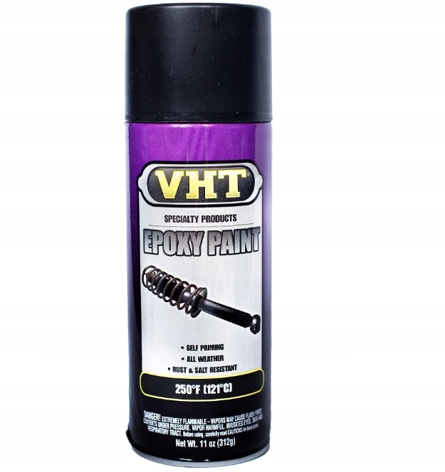 Vht Epoxy All Weather Paint SP650 Czarny Połysk