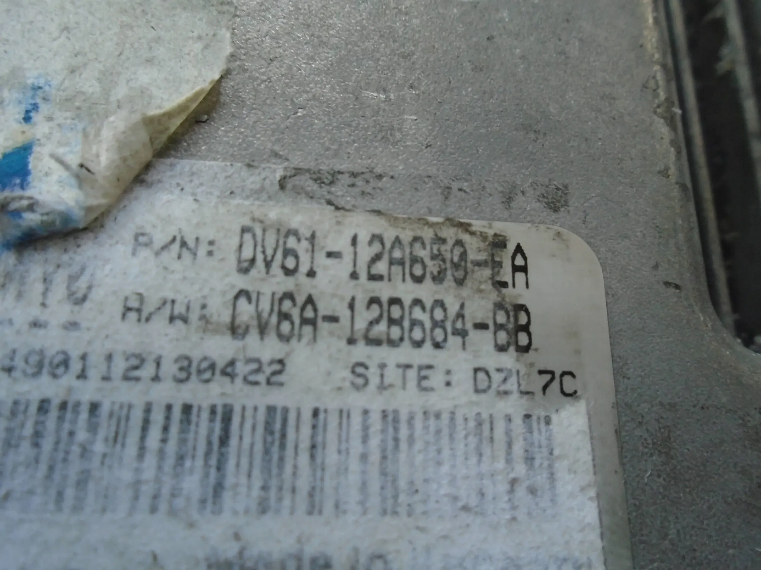 control unit of the engine CV6A-12B684-BB / DB61-12A650-EA Ford Connect 1.0 Ecoboost
