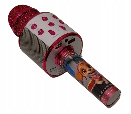 

Psi Paw Patrol Mikrofon Bezprzewodowy Karaoke Skye