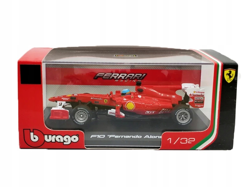 

Ferrari F10 Scuderia F1 Bburago 1:32 F.alonso