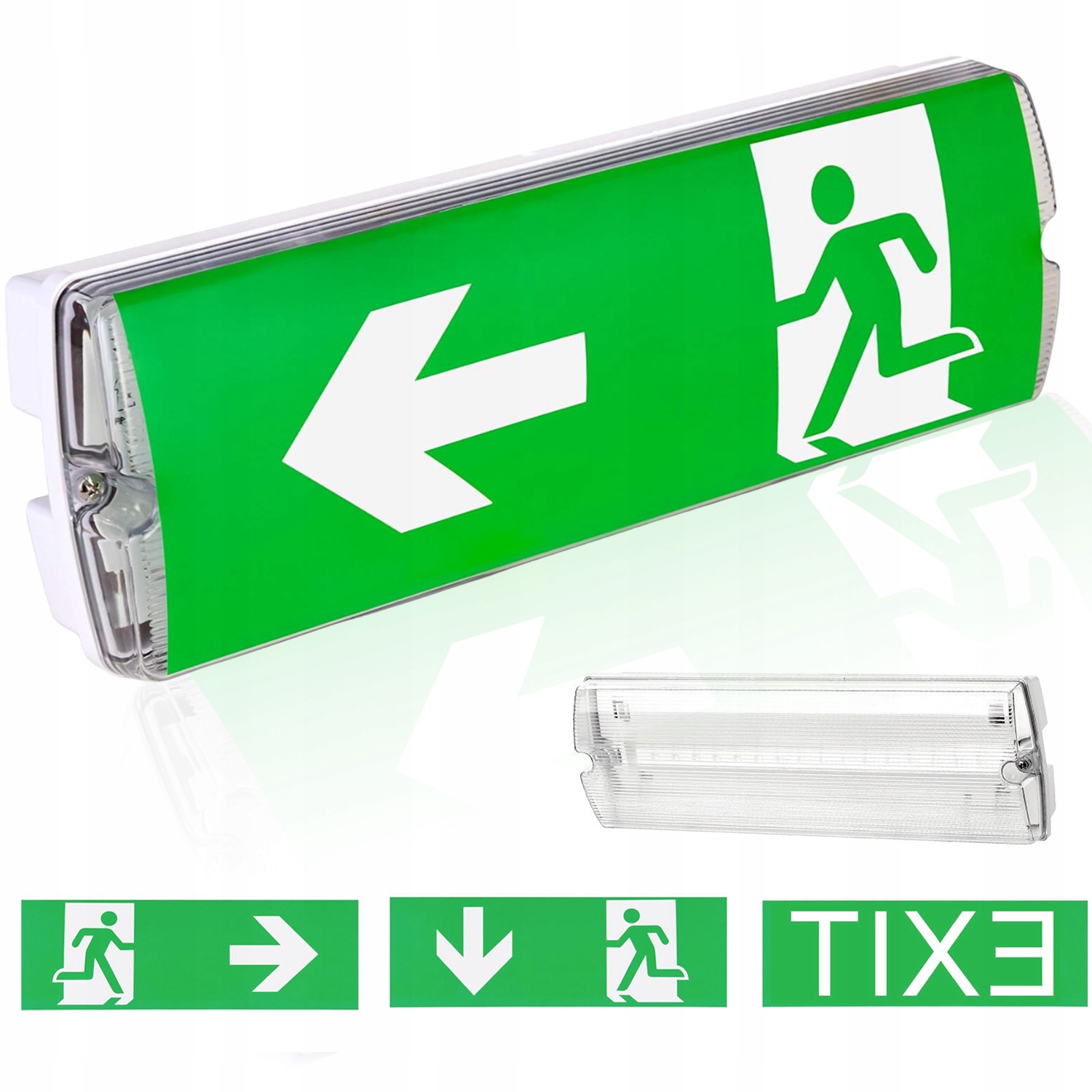 AWARYJNA EWAKUACYJNA LED EXIT 3H LAMPA AWARYJNA OŚWIETLENIE AWARYJNE IP20