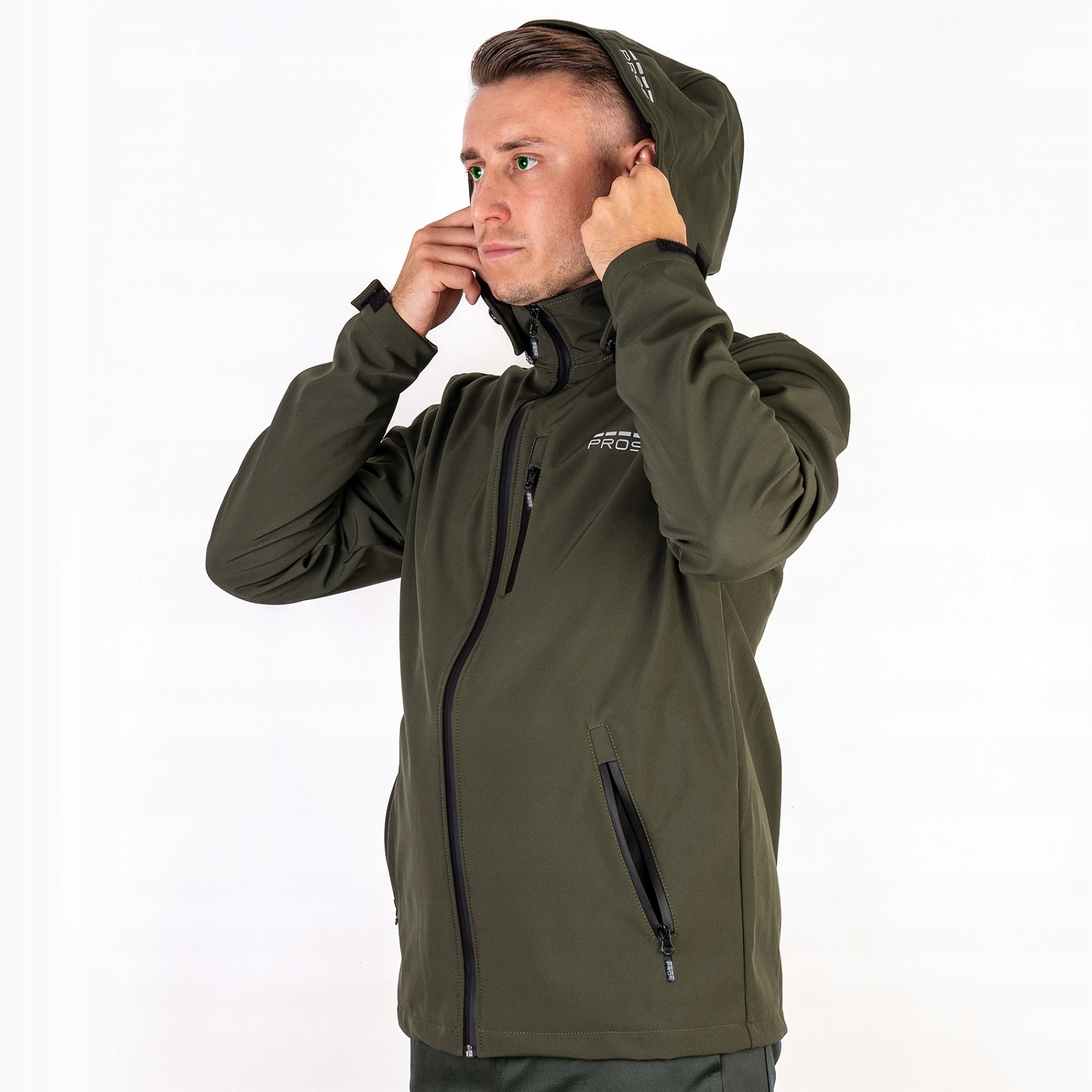 Sportpros Pánská nepromokavá SOFTSHELLová bunda 10000 mm 3XL