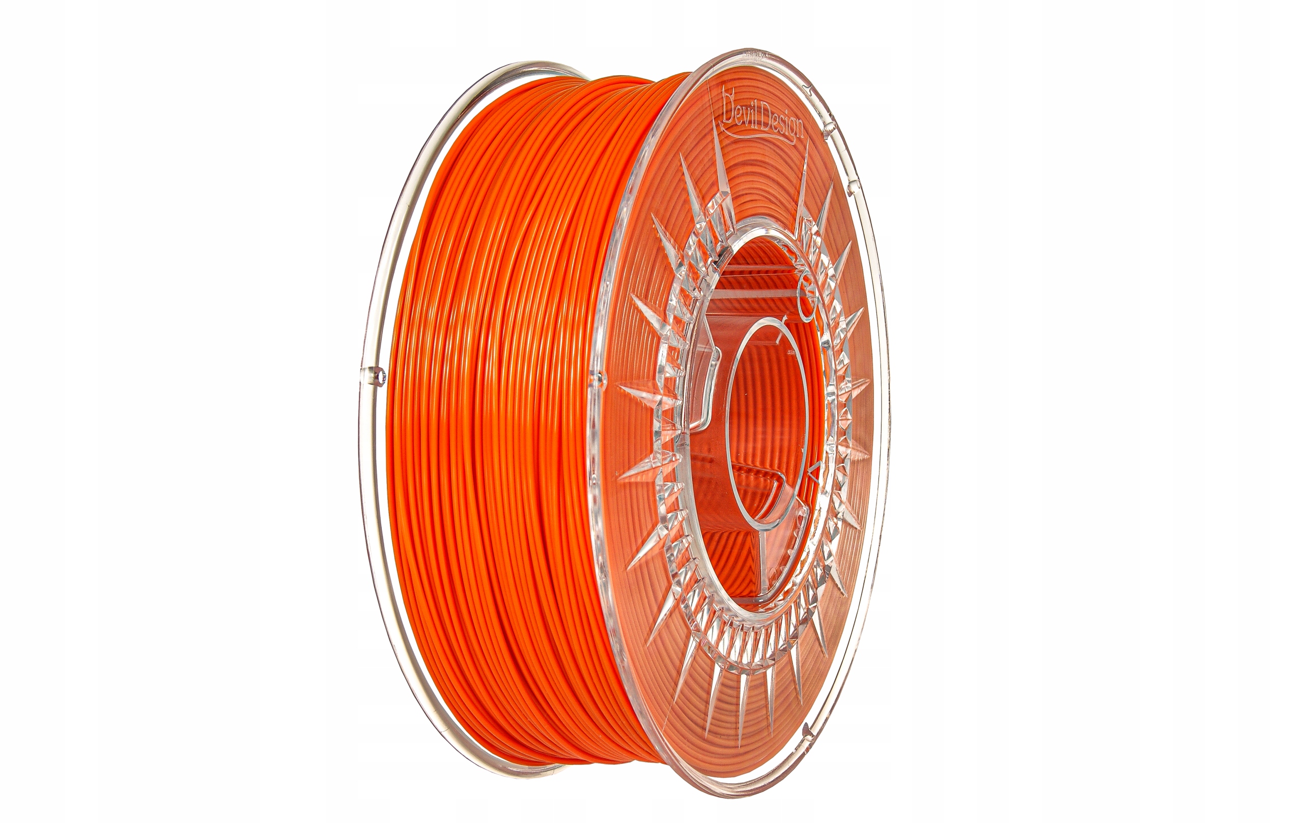 Filament Pla 1,75mm Devil Design 1kg 1000g Dark Orange Pomarańczowy Cie