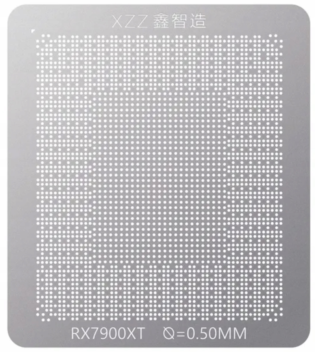 Sito BGA AMD RX 7900 RX7900XT 215-145000146 Serwis Kart Graficznych Kraków