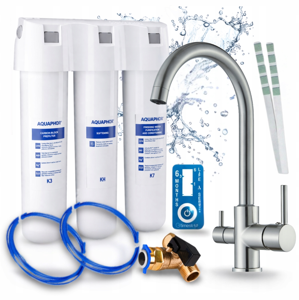 Poddřezový Filtr Aquaphor Křišťál H A Stojánková Baterie Do Kuchyně Pzh