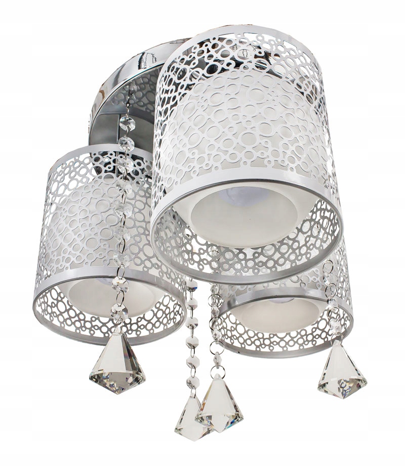 

Lampa wisząca sufitowa żyrandol nowoczesny 3 klosz