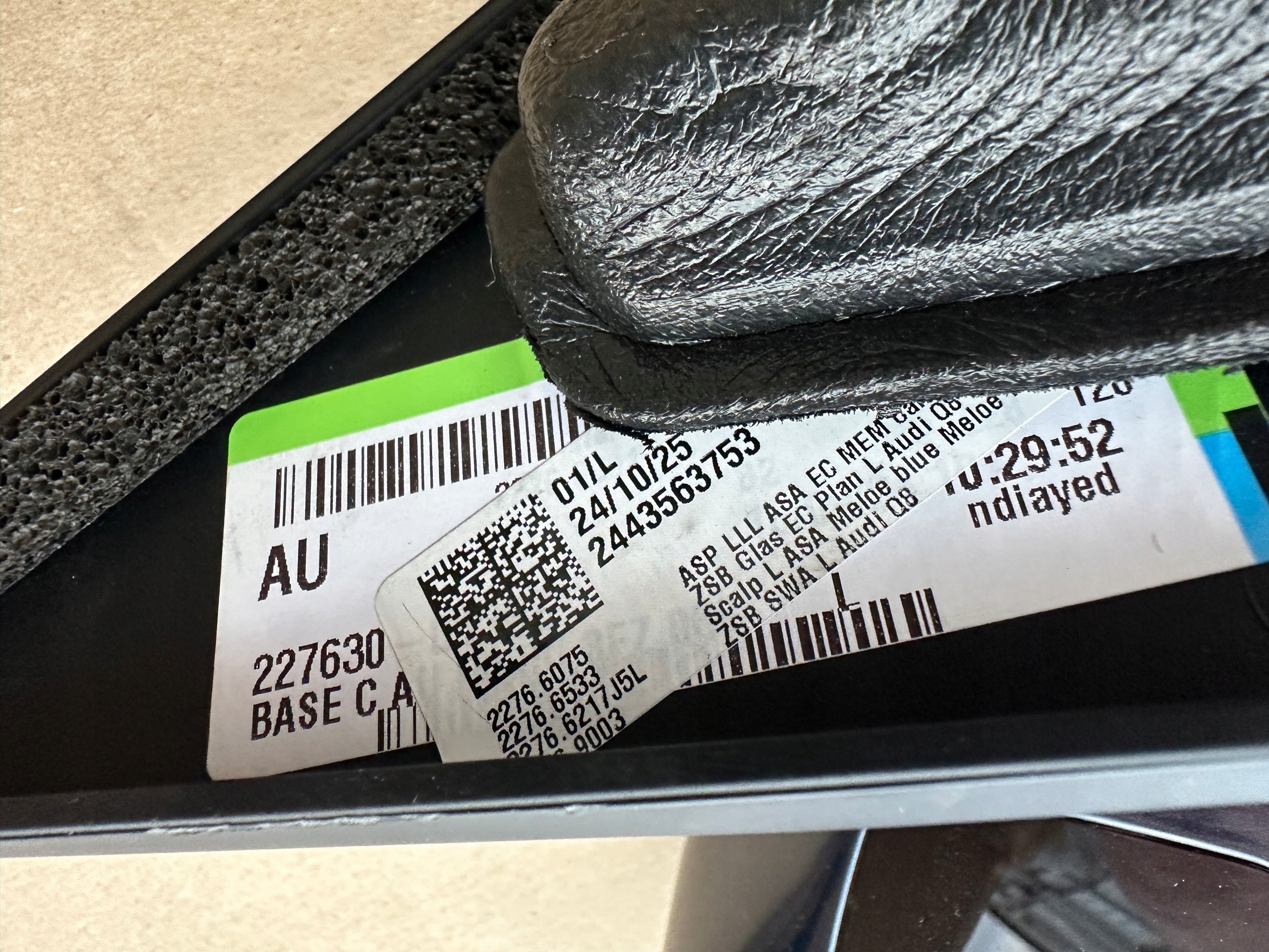 ! AUDI Q8 LUSTERKO ZEWNĘTRZNE LEWE FOTOCHROM KAMERA ! Producent części Audi OE