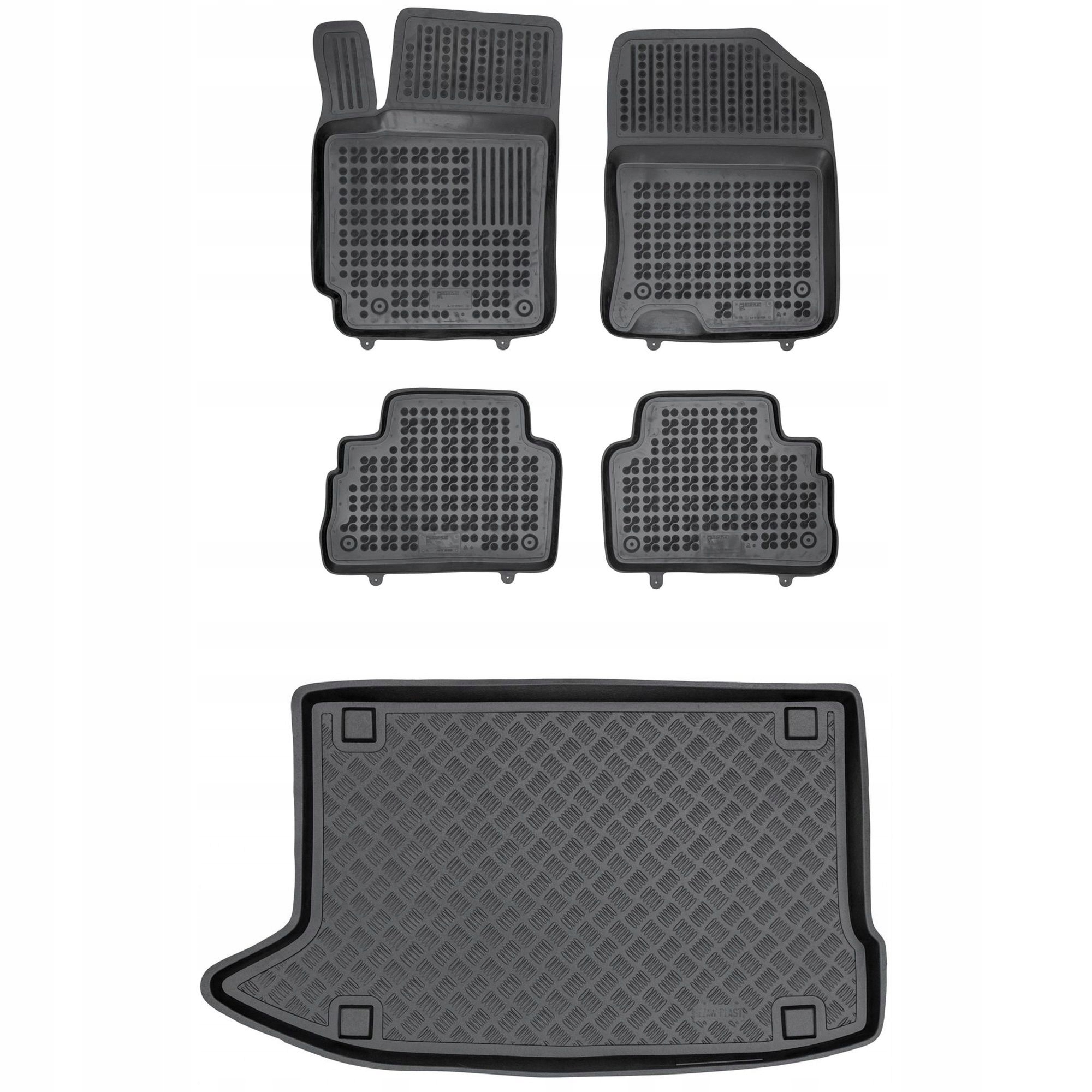 Sada koberčekov a protišmykovej podložky Hyundai Kona 2017-2023