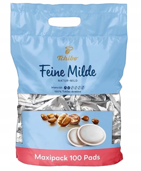Tchibo Feine Milde Natur Mild káva v Padech Pads 100 ks z Německa