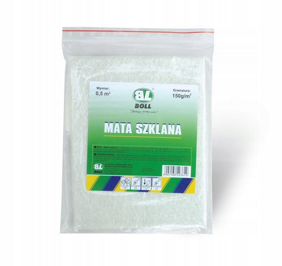 BOLL ŻYWICA POLIESTROWA 1kg + MATA SZKLANA UBYTKI EAN (GTIN) 5907588403603