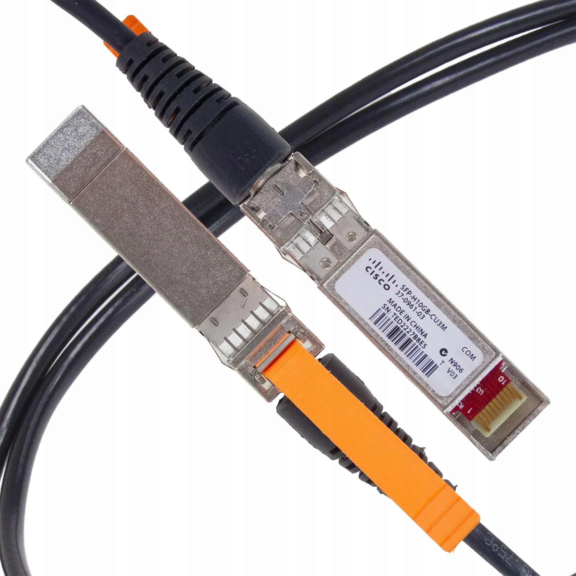 Kabel DAC Cisco 3 metry SFP-H10GB-CU3M (COPQAA6JAB)