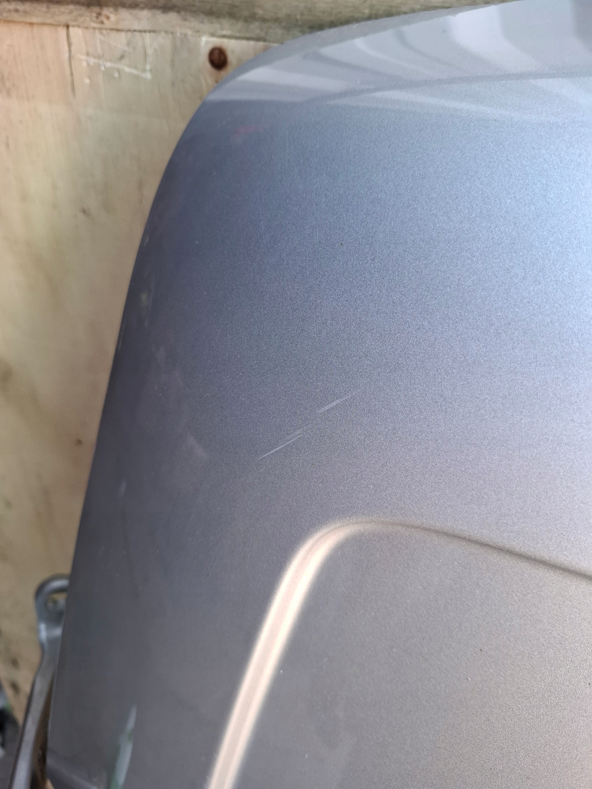 door rear part FORD TRANSIT CONNECT MK2 15r silver