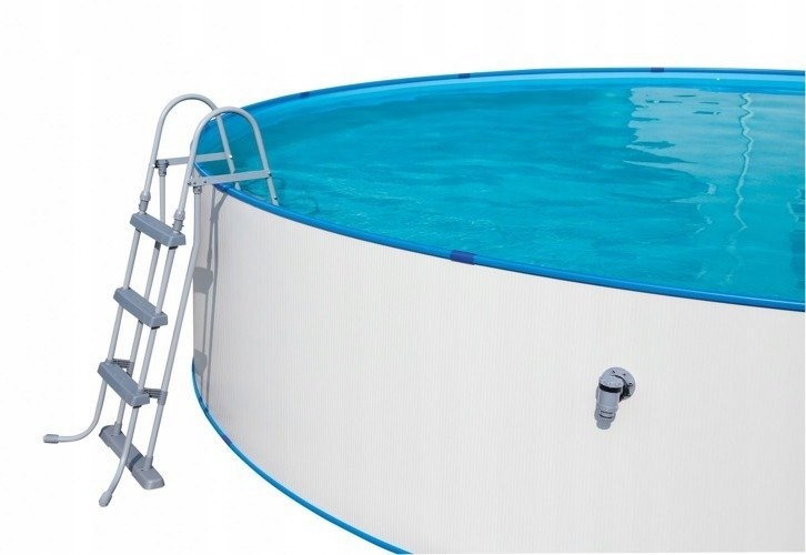DWUSTRONNA DRABINKA do basenu 107cm 3 stopniowa BESTWAY 58330 Waga produktu z opakowaniem jednostkowym 8.4 kg