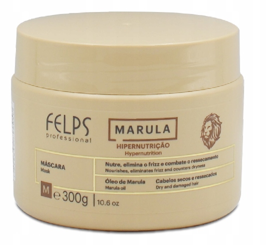 Felps Maska Do Włosów Odżywiajaca Marula Suche Zniszczone 300G