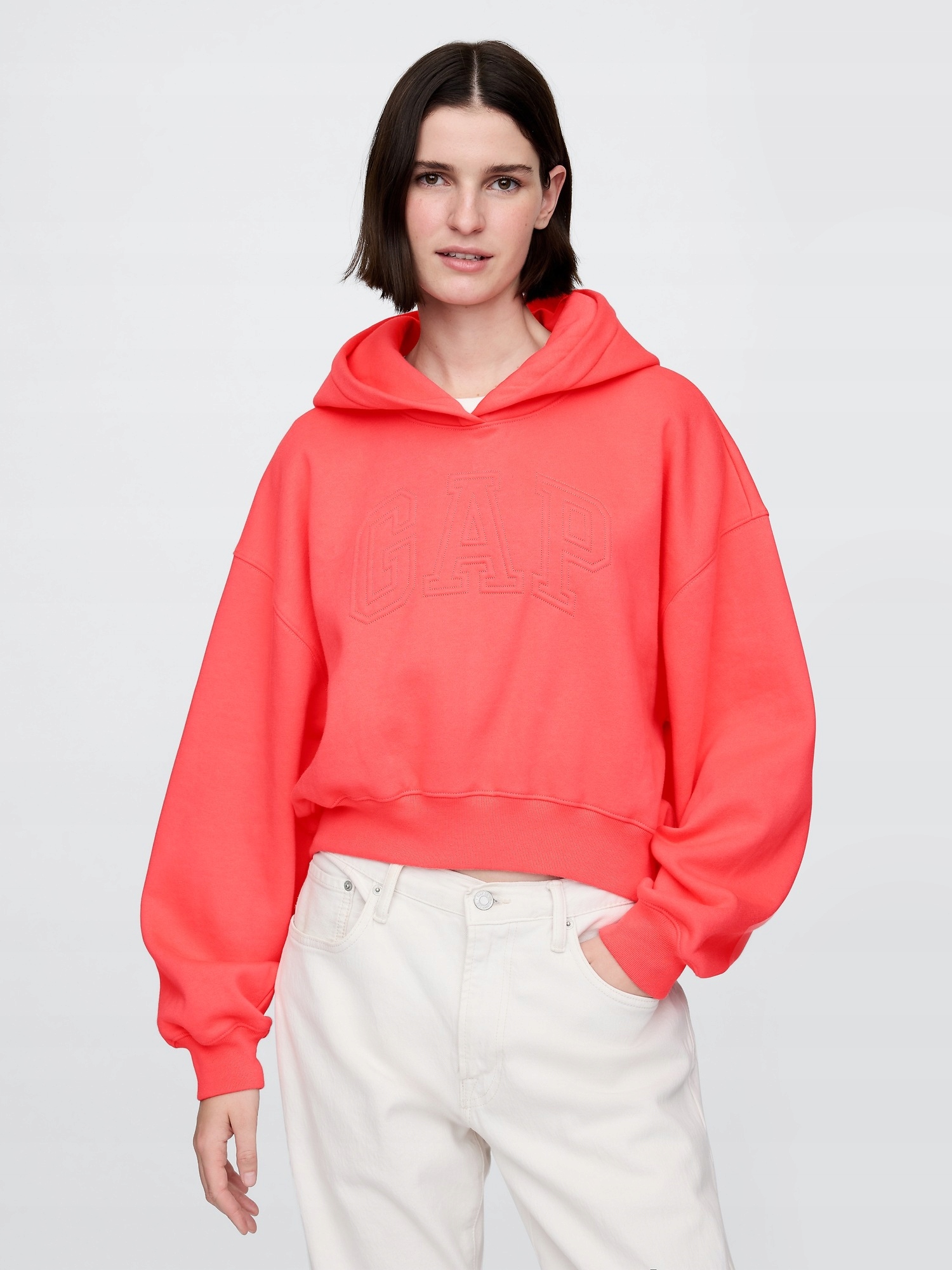 Gap Oversize crop mikina