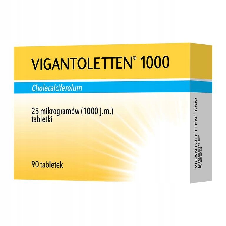 Vigantoletten 1000 90 tabletek