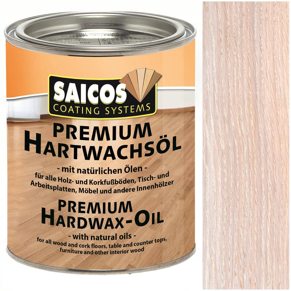 Saicos tvrdý vosk Bílý Mat 3100 2,5L