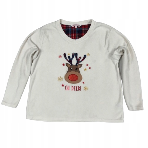 BLUZKA DO PIŻAMY POLAR ŚWIĄTECZNA R.XL_FOREWAR DREAMING