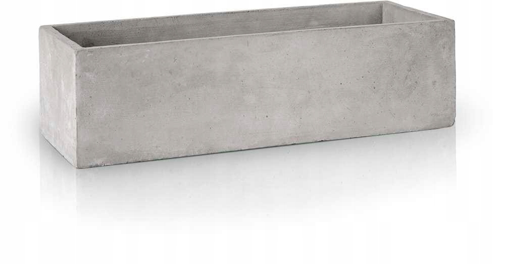 

Doniczka Ceramiczna szara surowa Etno beton Rynna