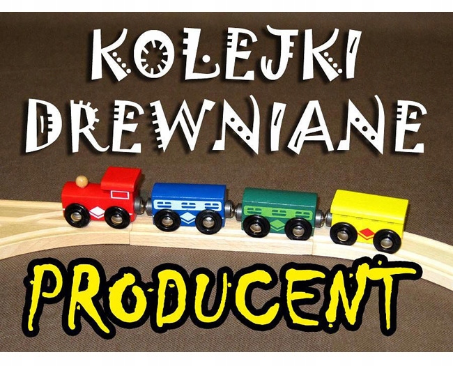KOLEJKA DREWNIANA - MIX 135 ELEMENTÓW - PRODUCENT ! (Christmas Edit) Kod producenta 354060