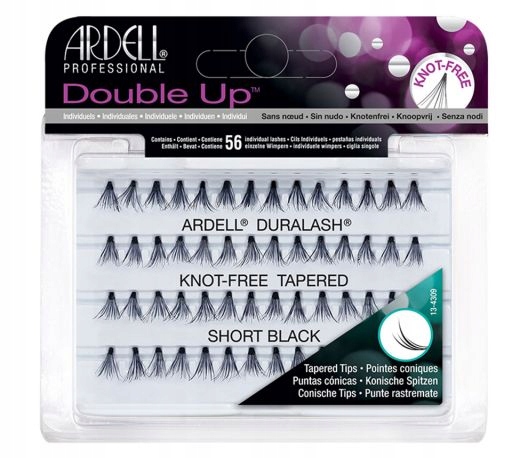 

Ardell Double Up Sztuczne rzęsy kępki Short Black