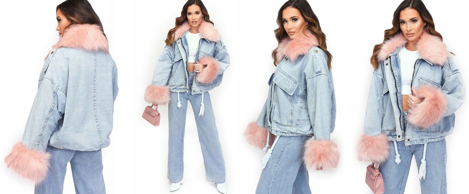 

Kurtka Jeansowa Z Futerkiem Katana Futerko Miś U