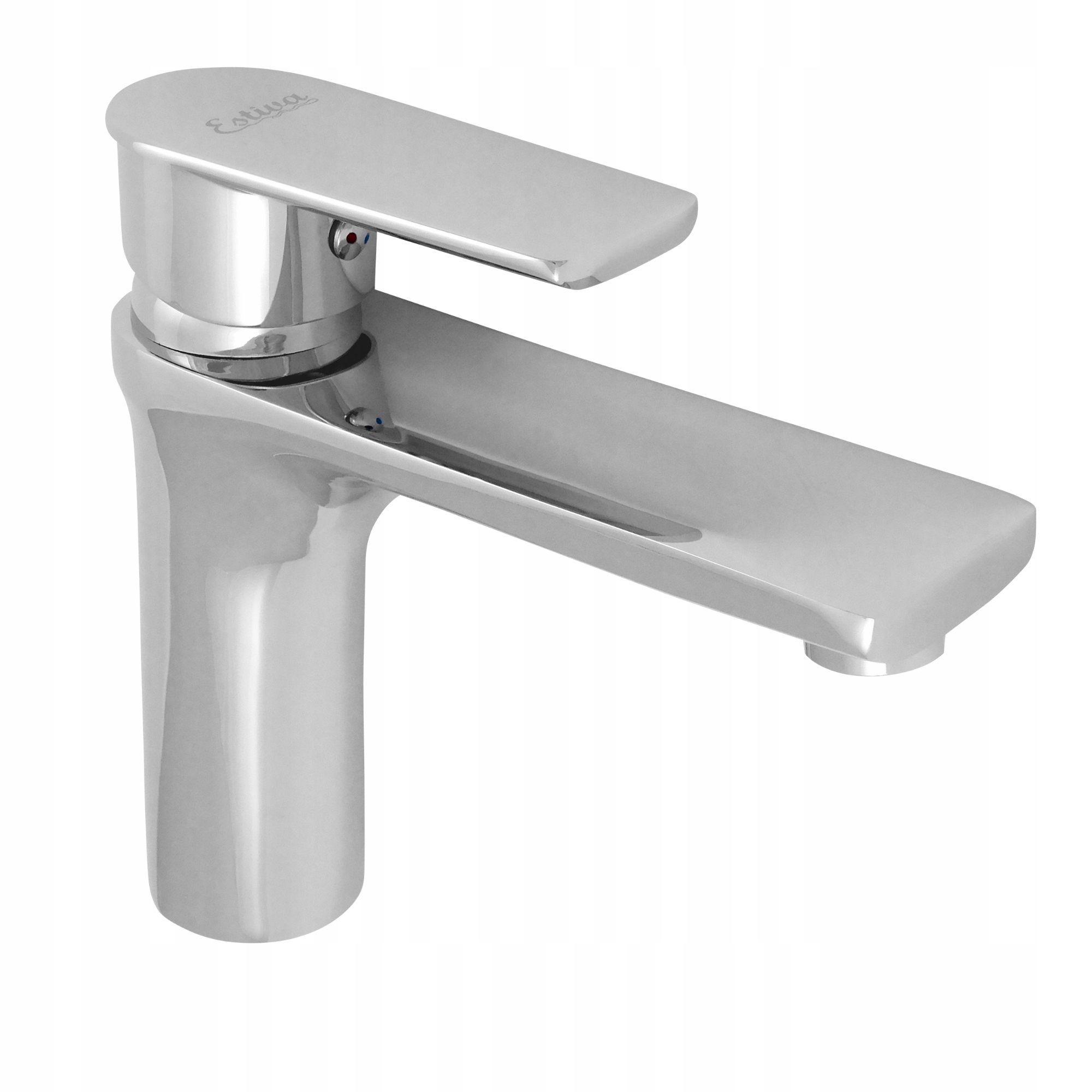 Bateria Umywalkowa Niska Stojąca Kran Umywalki Perlator 16CM Chrom