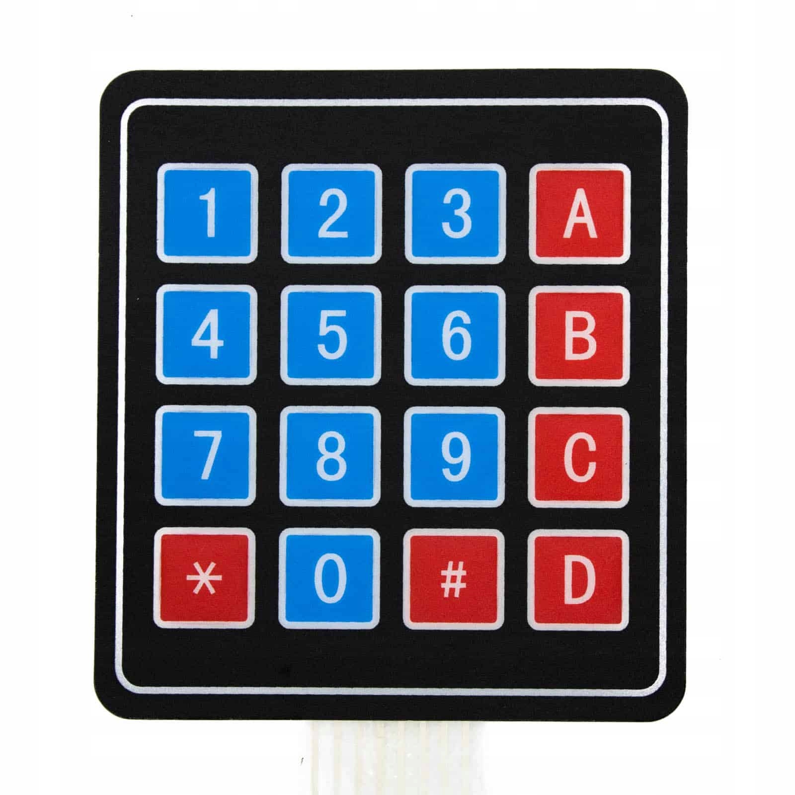 

Klawiatura membranowa 4x4, 16 przyciskówKlawiatura