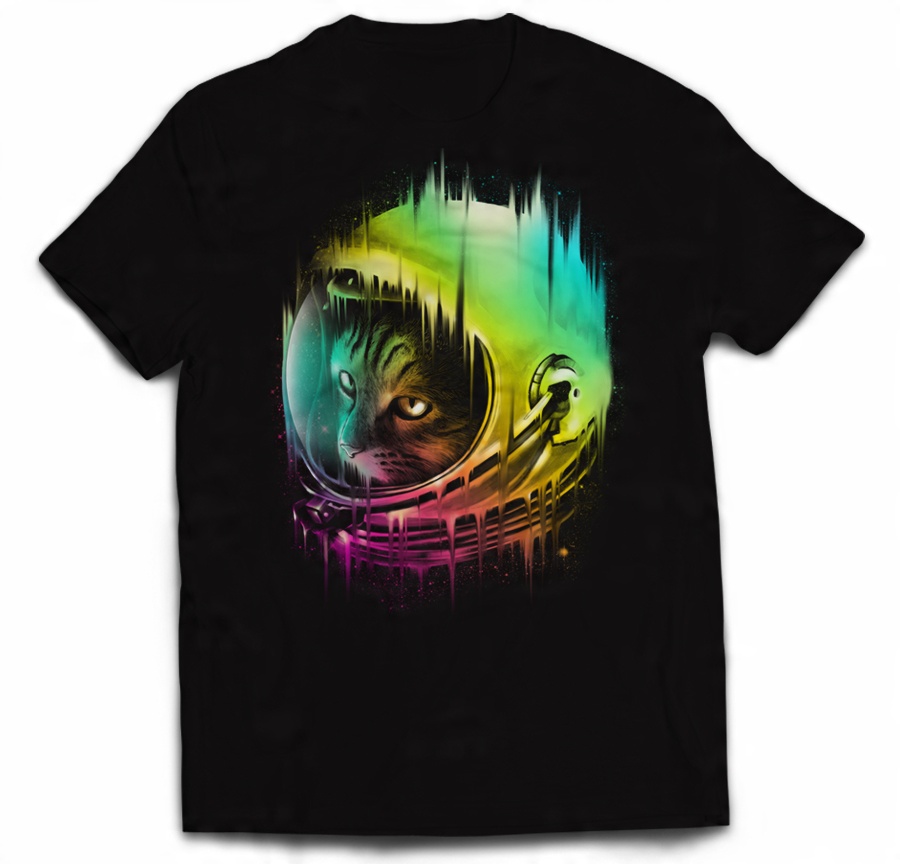

Space Cat Kosmiczny Kot Astronauta Grafika M