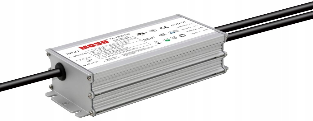 Zewenętrzny Zasilacz Stałoprądowy Programowalny Dimming Led IP67 105W Moso