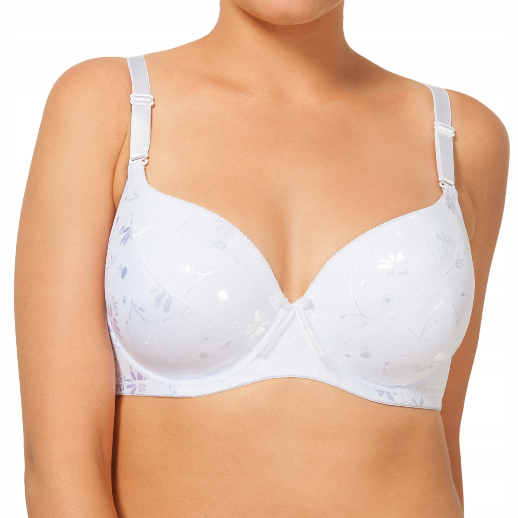 

Biustonosz usztywniany w kwiaty Linaise 1665 75D