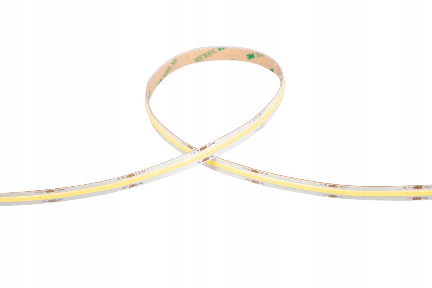 Led Cob páska, 12W 480 diód/m Cri >90, 24V, studená biela, 6500K, IP20, 50m