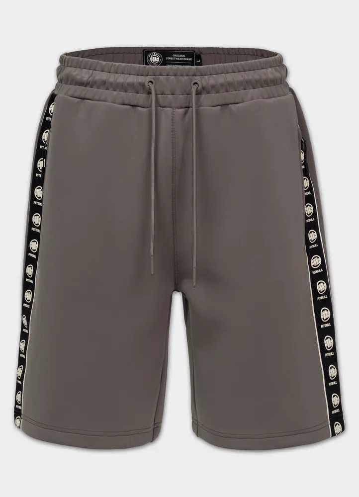 Pánské teplákové šortky Pitbull Oldschool Powers s kapsami na zip 3XL