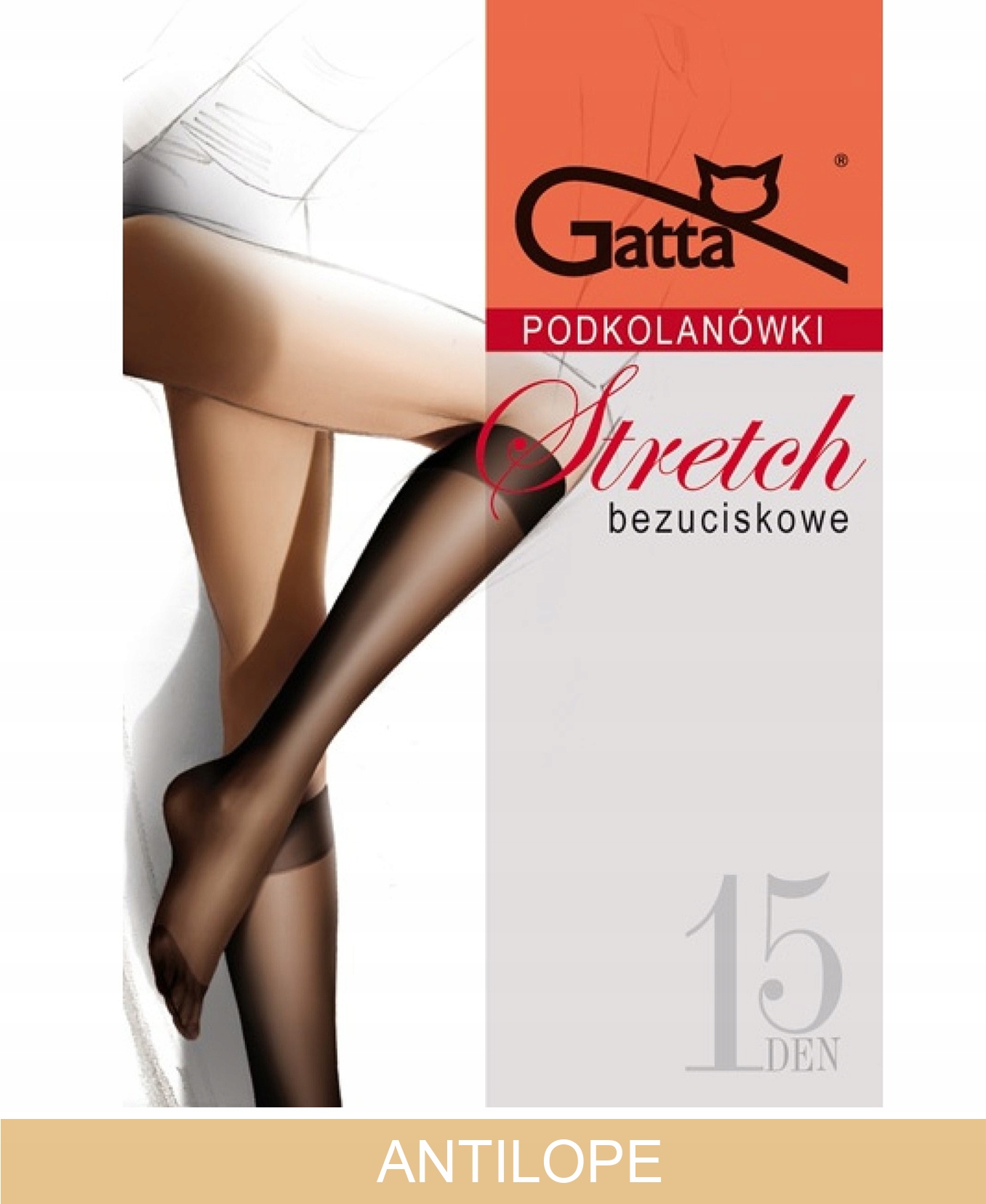 

Gatta Podkolanówki Stretch wz.00/UNI/ANTILOPE