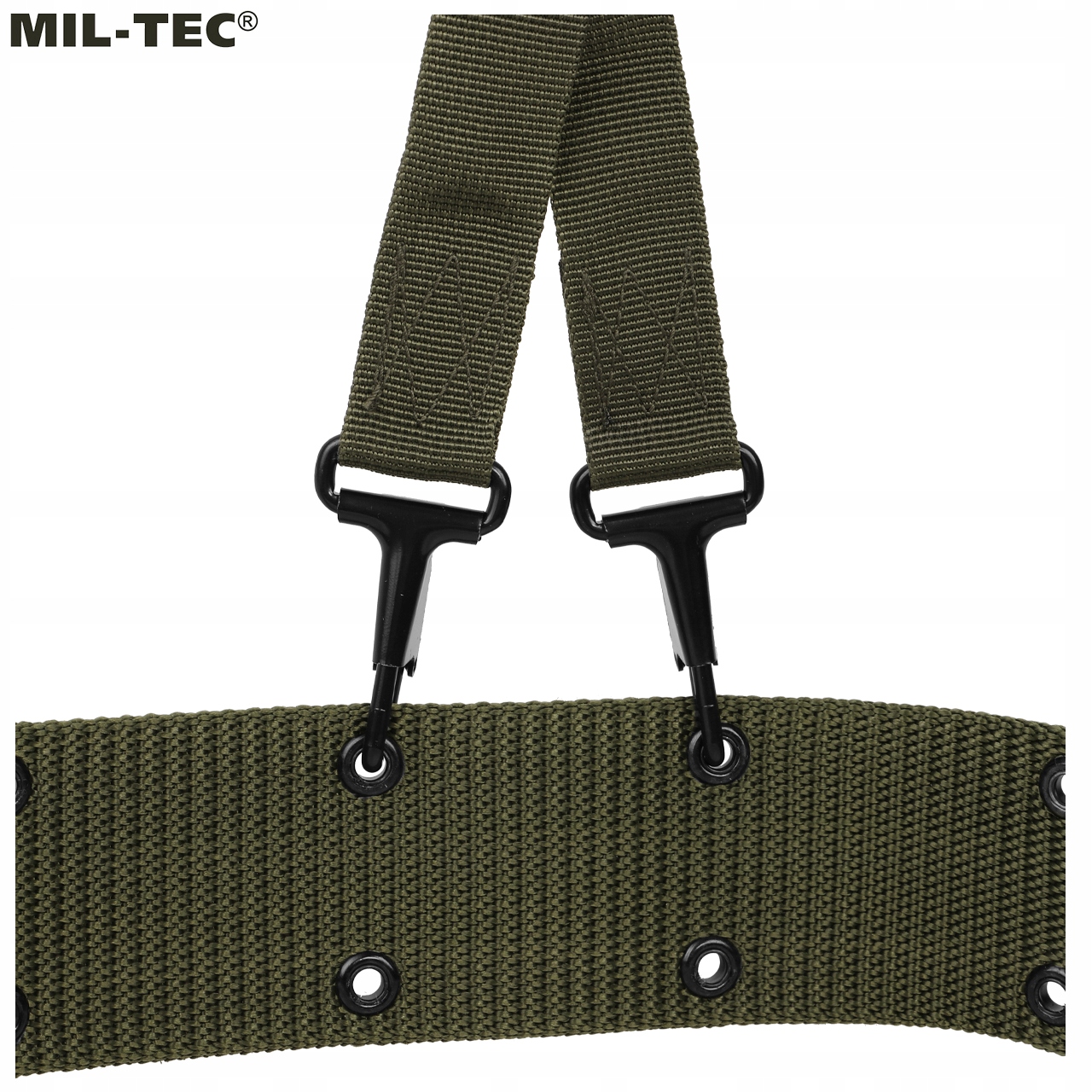 WOJSKOWY PAS LC2 + SZELKI LC2 DO ŁADOWNIC MIL-TEC Materiał dominujący poliester