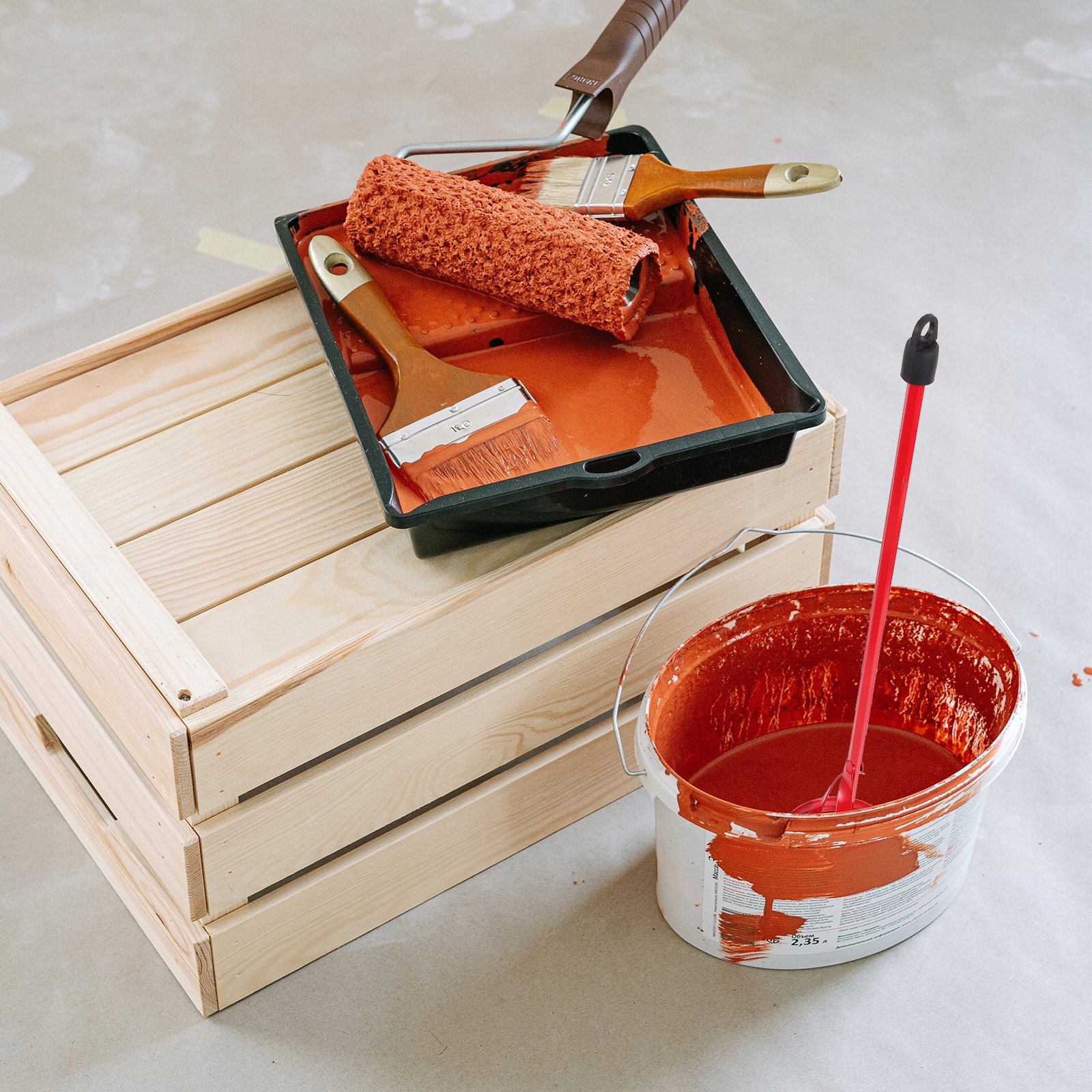 MIESZARKA ELEKTRYCZNA WSTRZĄŚARKA DO FARBY Zasilanie akumulatorowe