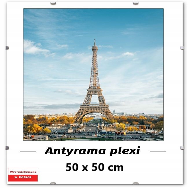 

Antyrama Plexi 50x50 cm, Ramka Na Zdjęcia