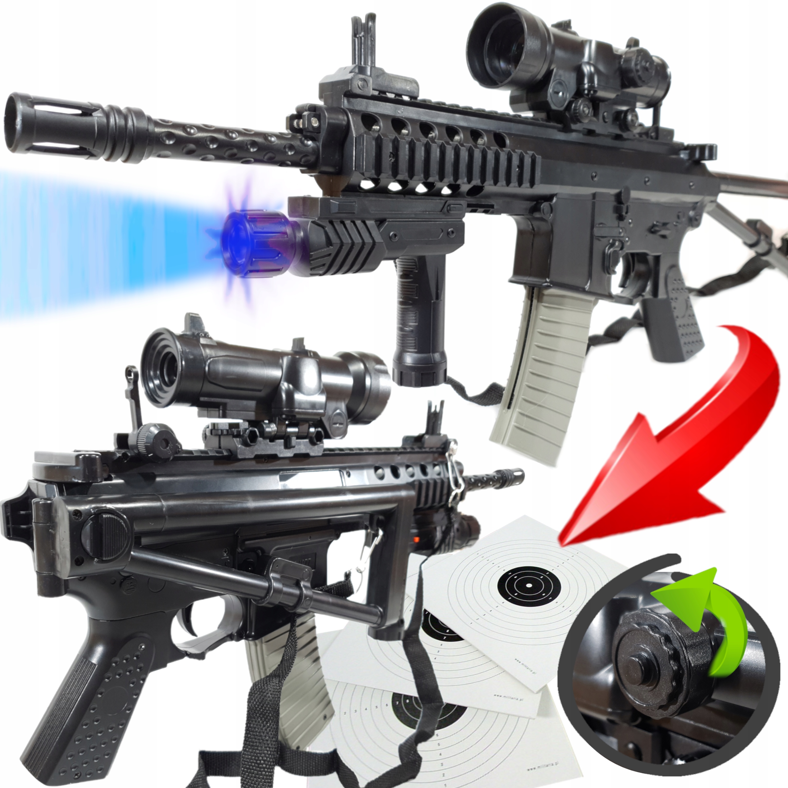 

Kac Pdw Karabin Metalowy Na Kulki Pistolet Replika