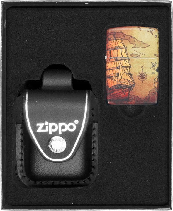 Zestaw Zippo Zapalniczka Pirate Ship prezentowy*nr3