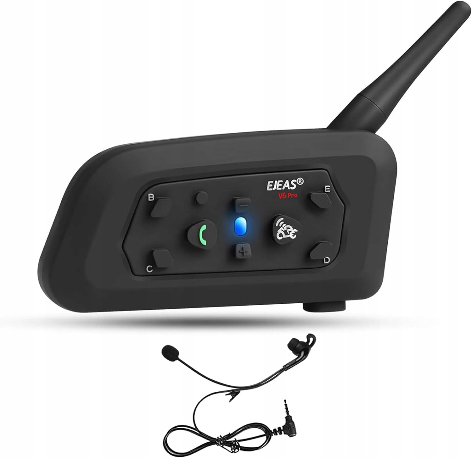 Sluchátka pro fotbalového rozhodčího Ejeas V6C Bluetooth do 1000 m