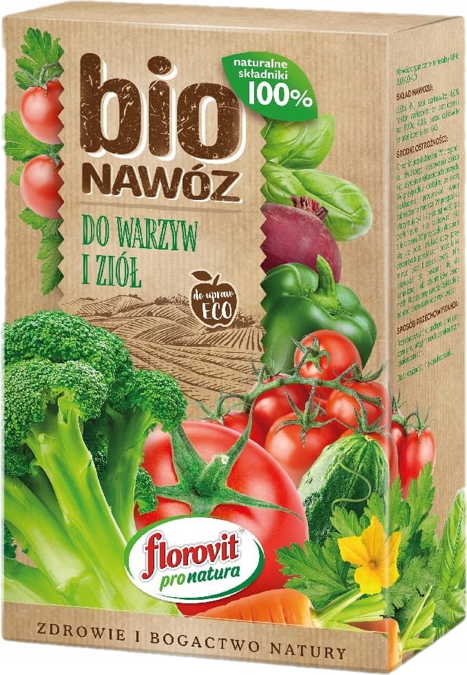 

Florovit Bionawóz do warzyw i ziół 0.7kg karton